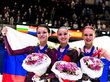 Российские фигуристы взяли все золото на чемпионате Европы